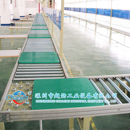 无动力动力滚筒线