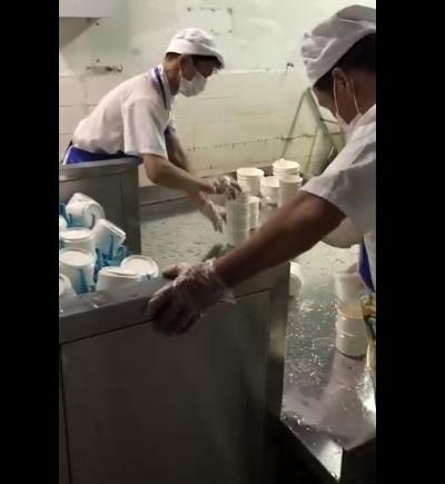 比亚迪餐盘回收线