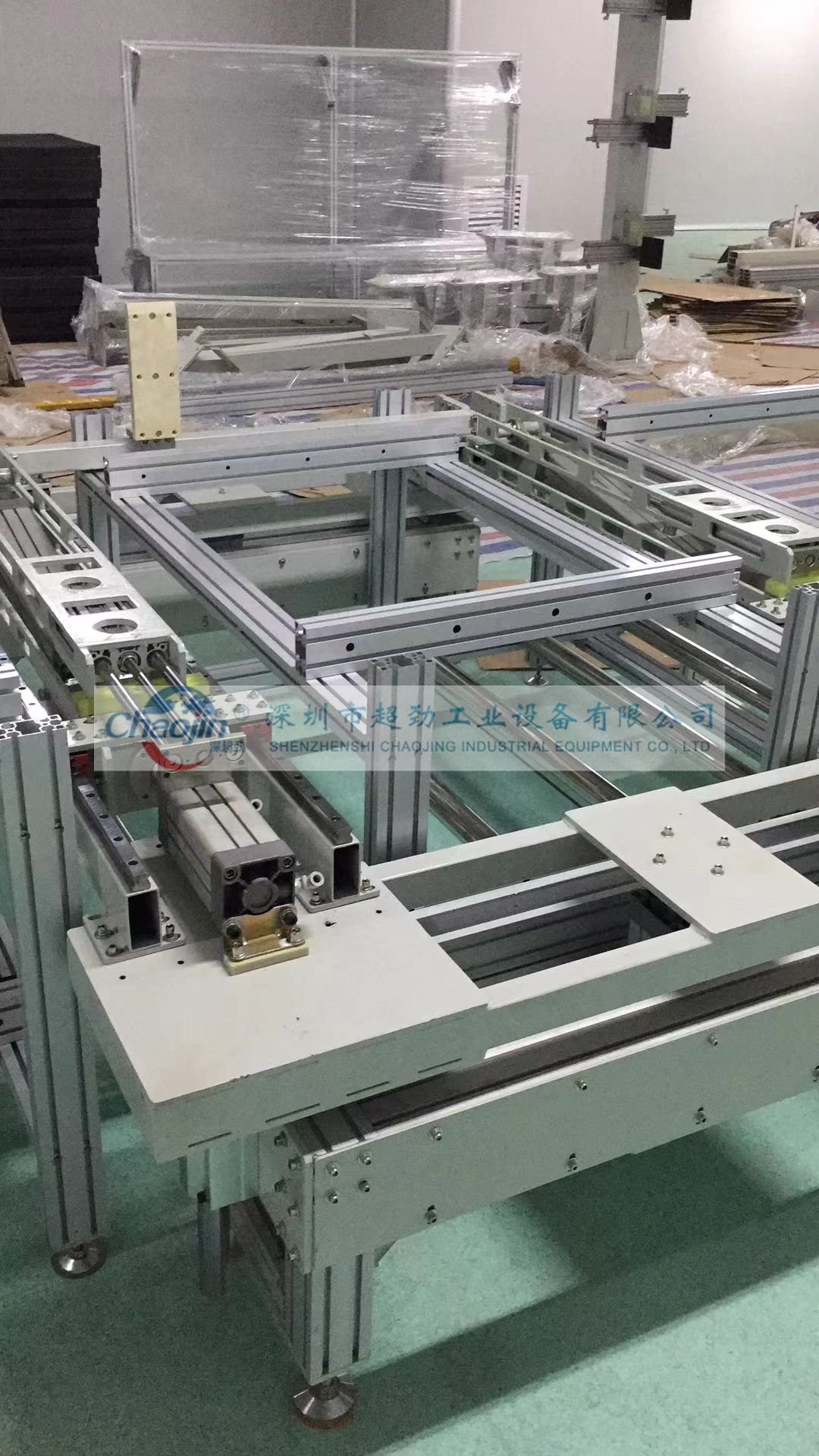 空气净化器工装板倍速链总装线